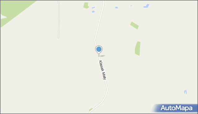 Klasak Mały, Klasak Mały, mapa Klasak Mały