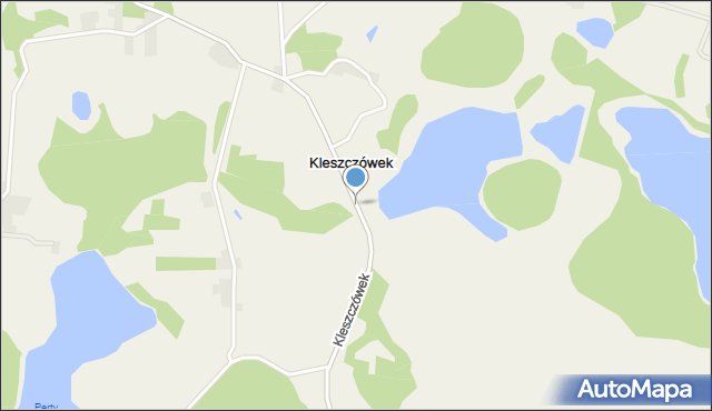 Kleszczówek, Kleszczówek, mapa Kleszczówek