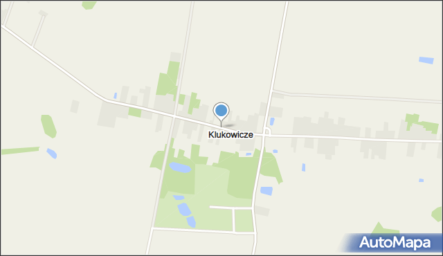 Klukowicze, Klukowicze, mapa Klukowicze