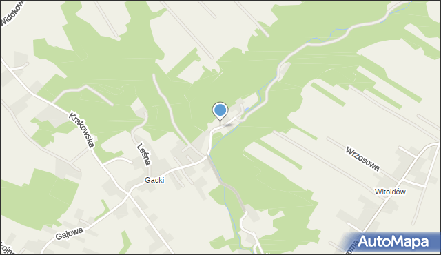 Zelków, Kluczwody, mapa Zelków