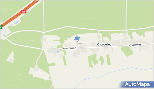 Knurowiec, Knurowiec, mapa Knurowiec