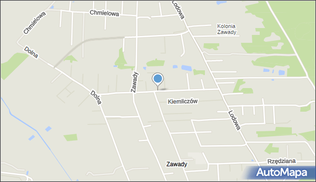 Białystok, Końcowa, mapa Białegostoku