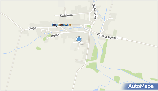 Bogdanowice, Konopnickiej Marii, mapa Bogdanowice