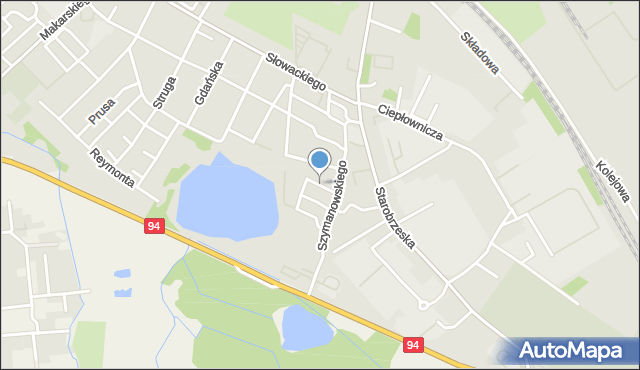 Brzeg, Korczaka Janusza, mapa Brzeg