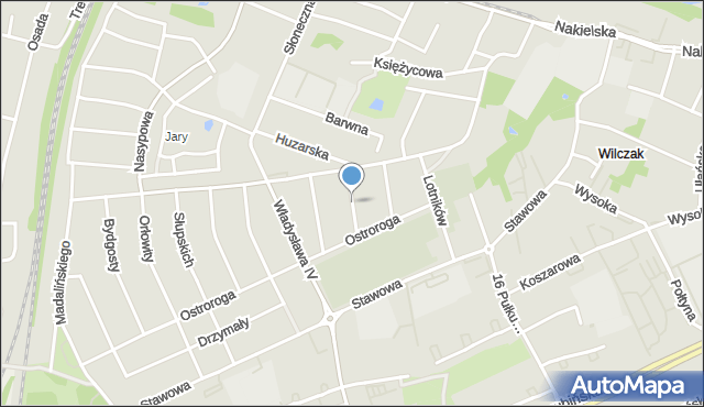 Bydgoszcz, Kotowicza Mikołaja, mapa Bydgoszczy