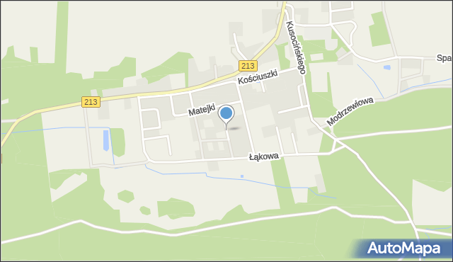 Choczewo, Konopnickiej Marii, mapa Choczewo