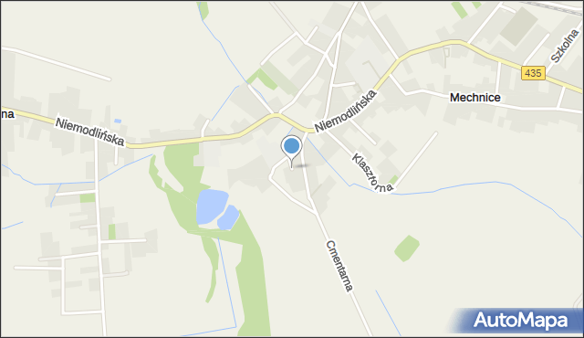 Chróścina gmina Dąbrowa, Komprachcicka, mapa Chróścina gmina Dąbrowa