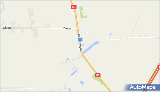 Dobrcz, Koronowska, mapa Dobrcz