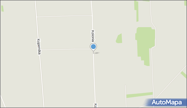 Drohiczyn, Kolonia, mapa Drohiczyn