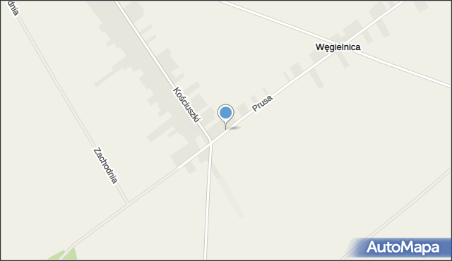 Dzietrzkowice, Konopnickiej Marii, mapa Dzietrzkowice