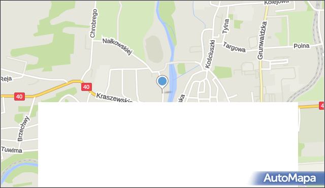 Głuchołazy, Konopnickiej Marii, mapa Głuchołazy