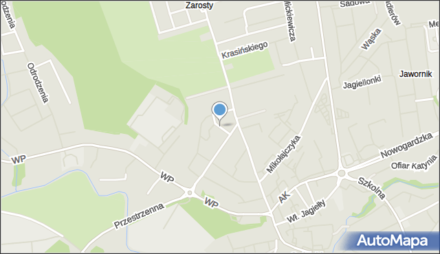 Goleniów, Korczaka Janusza, mapa Goleniów