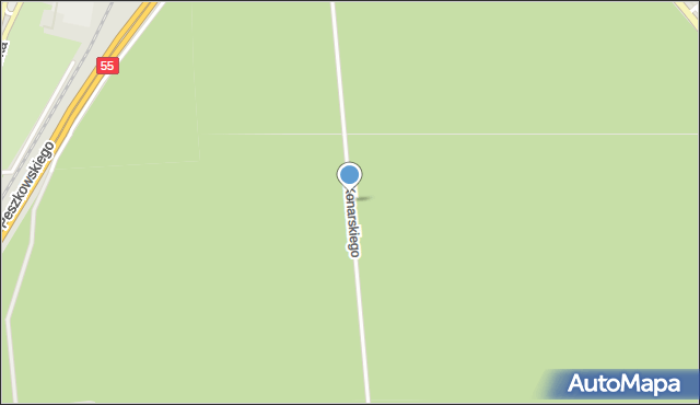 Grudziądz, Konarskiego, mapa Grudziądza