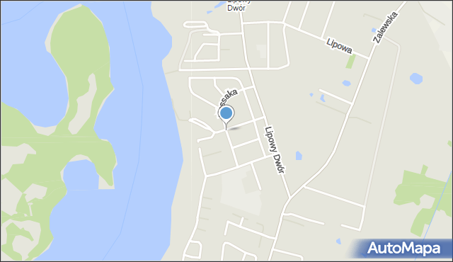 Iława, Kossaka Wojciecha, mapa Iława