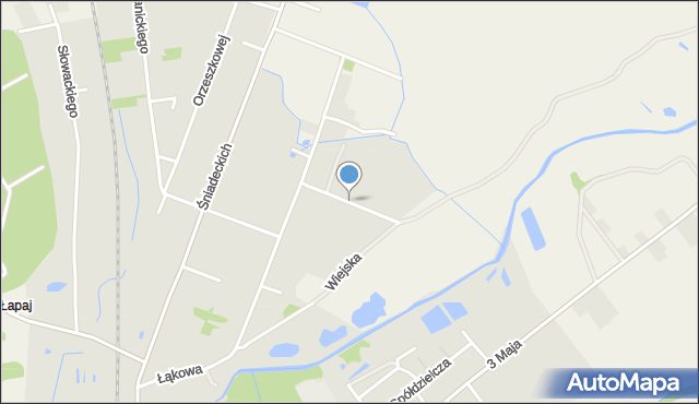 Janowiec Wielkopolski, Konopnickiej Marii, mapa Janowiec Wielkopolski