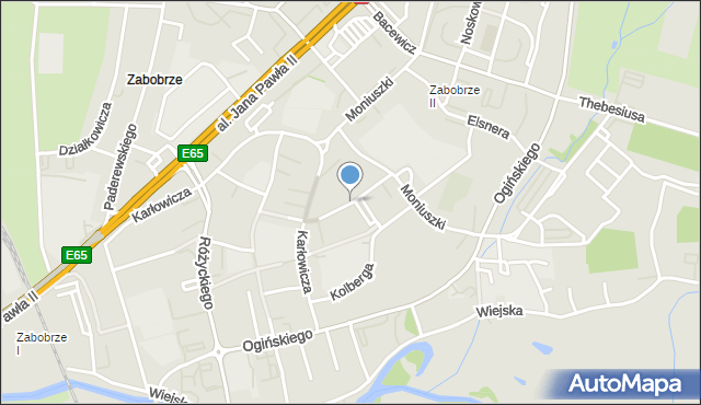 Jelenia Góra, Komedy-Trzcińskiego Krzysztofa, mapa Jelenia Góra