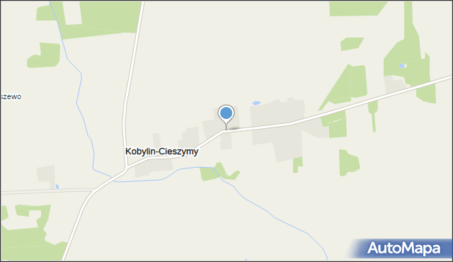 Kobylin-Cieszymy, Kobylin-Cieszymy, mapa Kobylin-Cieszymy