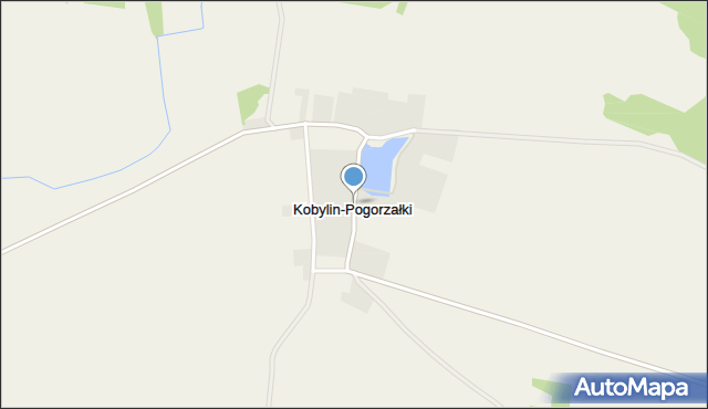 Kobylin-Pogorzałki, Kobylin-Pogorzałki, mapa Kobylin-Pogorzałki
