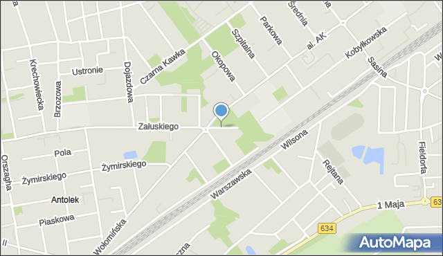 Kobyłka, Kobyłkowska, mapa Kobyłka