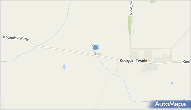 Kocięcin-Tworki, Kocięcin-Tworki, mapa Kocięcin-Tworki