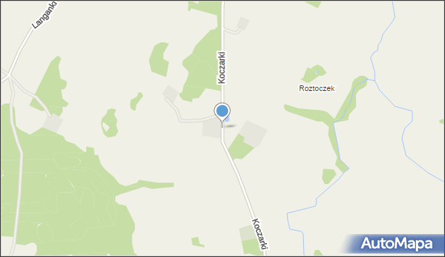 Koczarki, Koczarki, mapa Koczarki