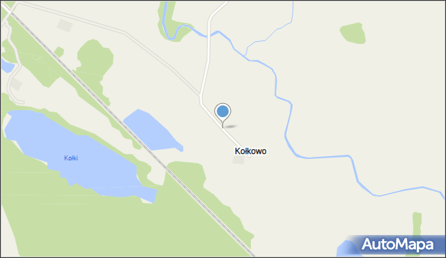 Kołkowo, Kołkowo, mapa Kołkowo