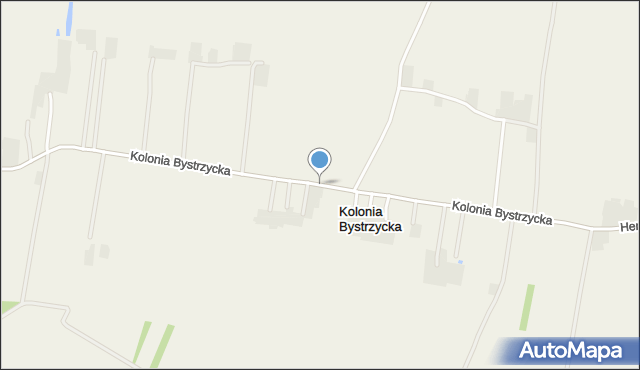 Kolonia Bystrzycka, Kolonia Bystrzycka, mapa Kolonia Bystrzycka