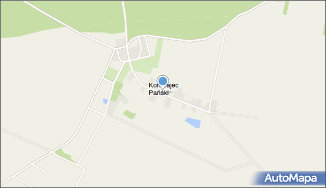 Kondrajec Pański, Kondrajec Pański, mapa Kondrajec Pański