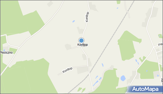 Konitop, Konitop, mapa Konitop