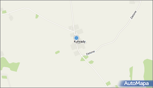 Konrady, Konrady, mapa Konrady