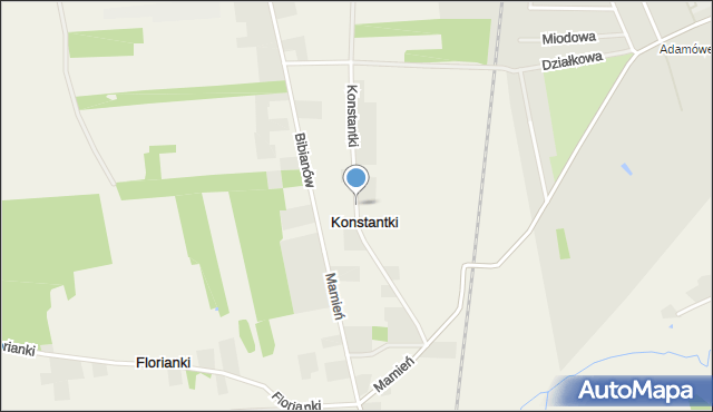 Konstantki, Konstantki, mapa Konstantki