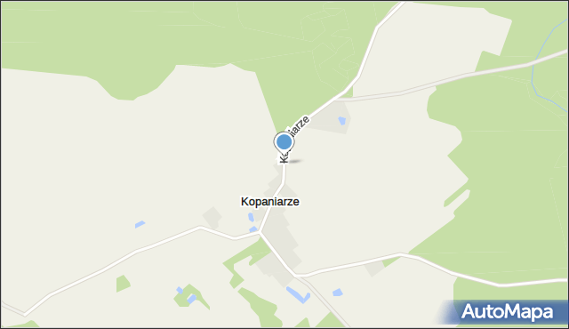 Kopaniarze, Kopaniarze, mapa Kopaniarze