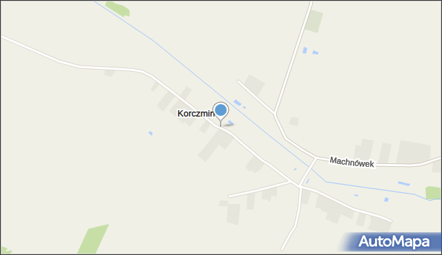 Korczmin, Korczmin, mapa Korczmin