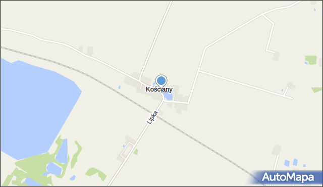 Kościany, Kościany, mapa Kościany