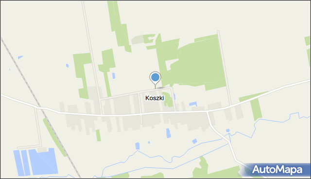 Koszki, Koszki, mapa Koszki