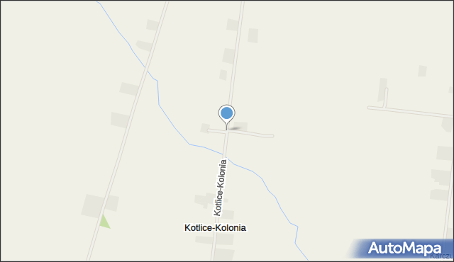 Kotlice-Kolonia, Kotlice-Kolonia, mapa Kotlice-Kolonia