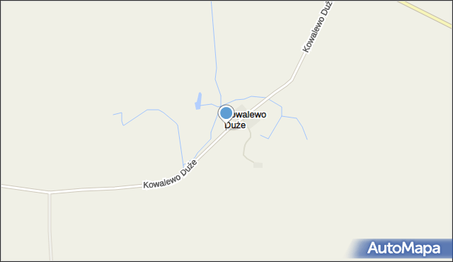 Kowalewo Duże, Kowalewo Duże, mapa Kowalewo Duże