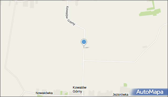 Kowalów Górny, Kowalów Górny, mapa Kowalów Górny