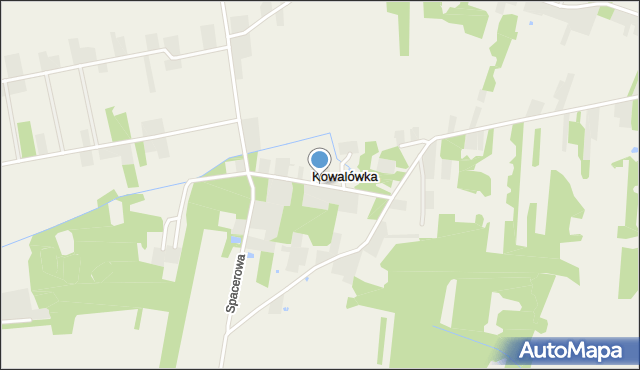 Kowalówka gmina Kowala, Kowalówka, mapa Kowalówka gmina Kowala