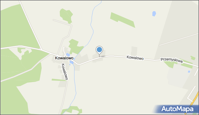 Kowalowo, Kowalowo, mapa Kowalowo