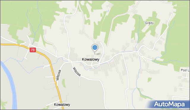 Kowalowy, Kowalowy, mapa Kowalowy