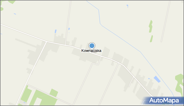 Kownaciska, Kownaciska, mapa Kownaciska