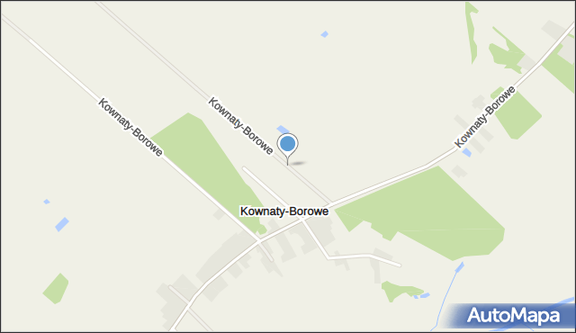 Kownaty-Borowe, Kownaty-Borowe, mapa Kownaty-Borowe