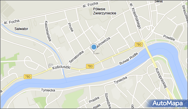 kraków ul komorowskiego mapa Komorowskiego Bolesława Kraków (Kraków Krowodrza), Ulica, 30 106