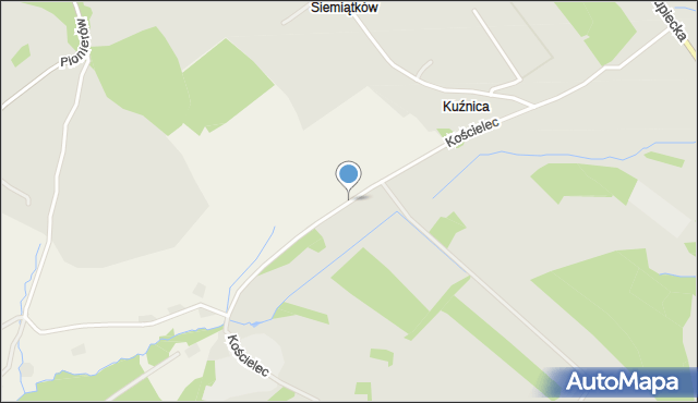 Nowa Ruda powiat kłodzki, Kościelec, mapa Nowa Ruda powiat kłodzki