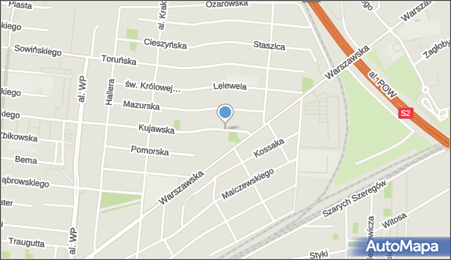 Piastów powiat pruszkowski, Kopernika Mikołaja, mapa Piastów powiat pruszkowski