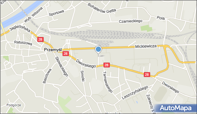 Przemyśl, Konarskiego Stanisława, mapa Przemyśla