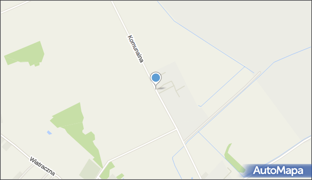 Psary gmina Przykona, Komunalna, mapa Psary gmina Przykona