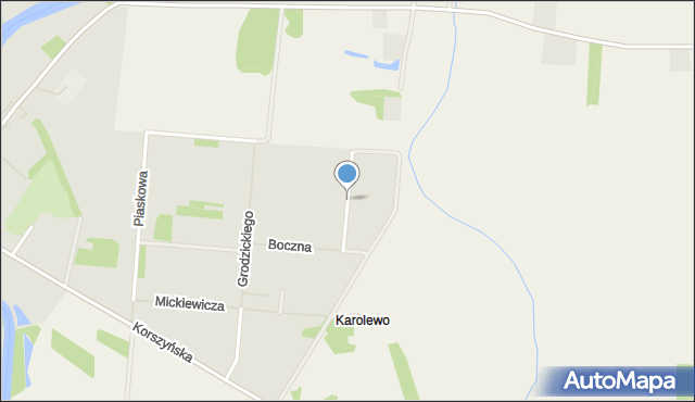 Sępopol, Konopnickiej Marii, mapa Sępopol