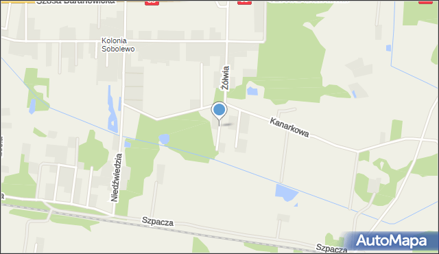 Sobolewo gmina Grabówka, Kormoranów, mapa Sobolewo gmina Grabówka